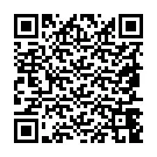 Codice QR per il numero di telefono +19857449838