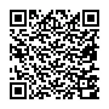 QR-Code für Telefonnummer +19857500107