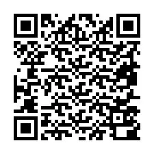 Código QR para número de telefone +19857500313