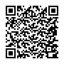 QR-code voor telefoonnummer +19857500356