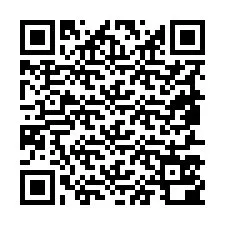 Codice QR per il numero di telefono +19857500418