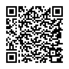 Código QR para número de telefone +19857500488