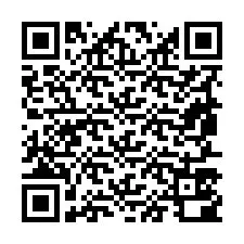 QR Code pour le numéro de téléphone +19857500825