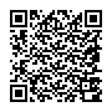 QR-koodi puhelinnumerolle +19857500838