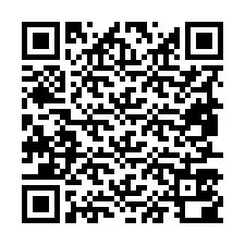 Código QR para número de teléfono +19857500893