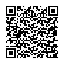 QR-code voor telefoonnummer +19857501018