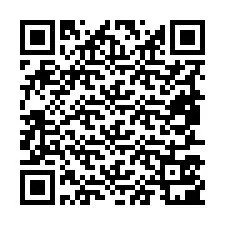 QR-code voor telefoonnummer +19857501033