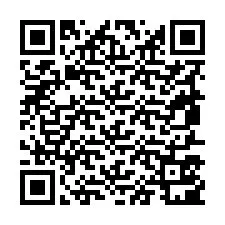 Código QR para número de telefone +19857501040