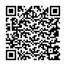 Codice QR per il numero di telefono +19857501048