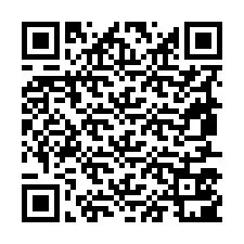 QR-Code für Telefonnummer +19857501080