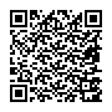 QR код за телефонен номер +19857501087