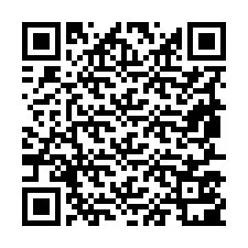 Codice QR per il numero di telefono +19857501125