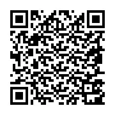 QR-code voor telefoonnummer +19857501128