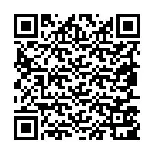 QR Code pour le numéro de téléphone +19857501138