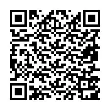 QR-код для номера телефона +19857501287