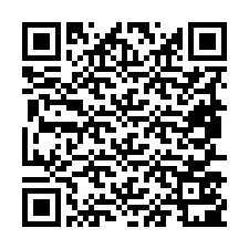 Código QR para número de telefone +19857501333