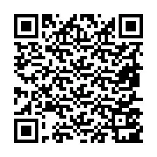 QR-koodi puhelinnumerolle +19857501347