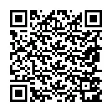 QR Code pour le numéro de téléphone +19857501635