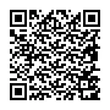 Código QR para número de telefone +19857501742