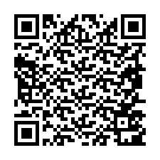 Codice QR per il numero di telefono +19857501772