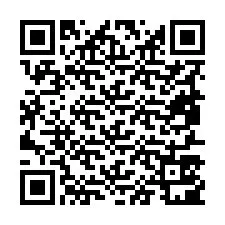 QR-код для номера телефона +19857501813