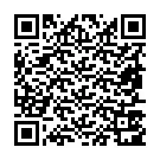 QR-Code für Telefonnummer +19857501837