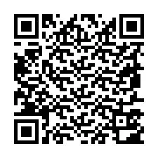 QR-код для номера телефона +19857502014