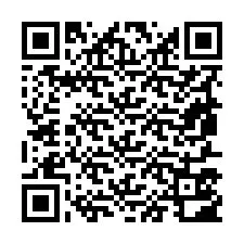 QR-koodi puhelinnumerolle +19857502015