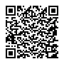 QR Code pour le numéro de téléphone +19857502064