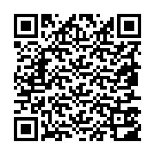 Código QR para número de telefone +19857502088