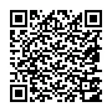 Código QR para número de telefone +19857502089