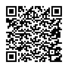 QR-code voor telefoonnummer +19857502187