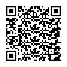 QR-koodi puhelinnumerolle +19857502208