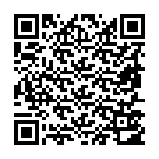 Código QR para número de telefone +19857502217