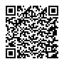 Código QR para número de telefone +19857502224