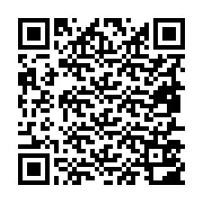 QR kód a telefonszámhoz +19857502243