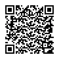 QR Code pour le numéro de téléphone +19857502248