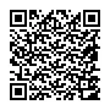 Codice QR per il numero di telefono +19857502259