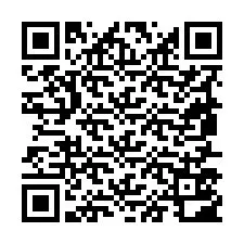 Codice QR per il numero di telefono +19857502284