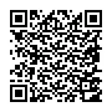 QR-Code für Telefonnummer +19857502316