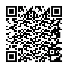 Codice QR per il numero di telefono +19857502322