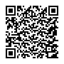 Codice QR per il numero di telefono +19857502335