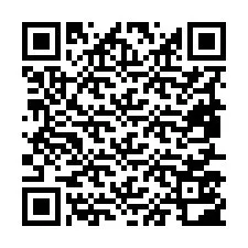 Código QR para número de telefone +19857502383