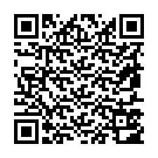 Codice QR per il numero di telefono +19857502401