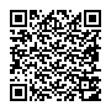 Código QR para número de teléfono +19857502426