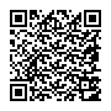 QR Code pour le numéro de téléphone +19857502428