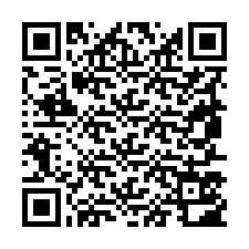 Código QR para número de teléfono +19857502430