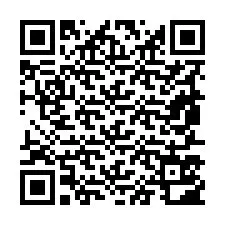 QR Code pour le numéro de téléphone +19857502435