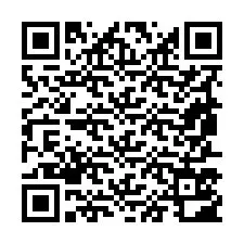 Código QR para número de teléfono +19857502475