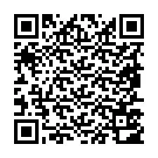 QR код за телефонен номер +19857502566